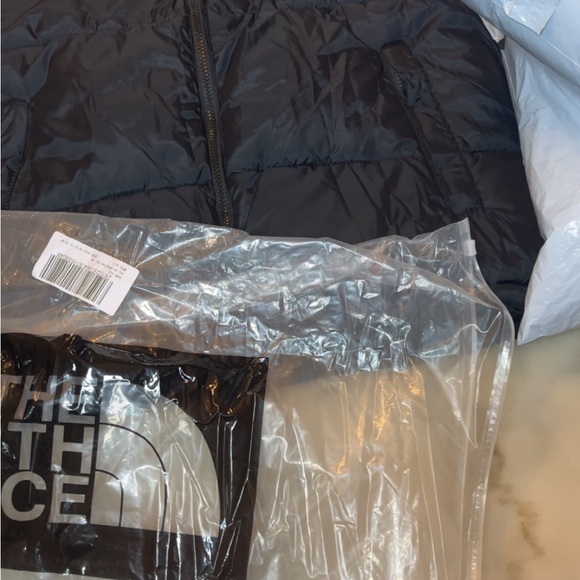 The North Face Dark Gray Puffer Jacket - Picture 2 of 4